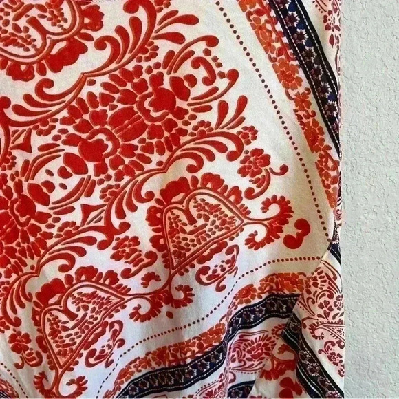 Lucky Brand tank top size small red, blue and off white- patriotic colors EUC - Picture 3 of 4